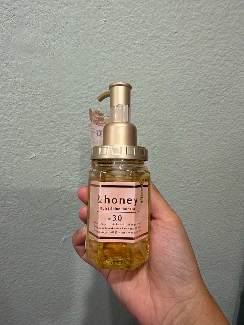 &honey Deep Moist Shine Hair Oil Step 3.0, 100ml Damask Rose Honey